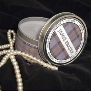 Jamie Fraser Candle | Outlander Inspired | Whiskey Firewood Heather | Limited